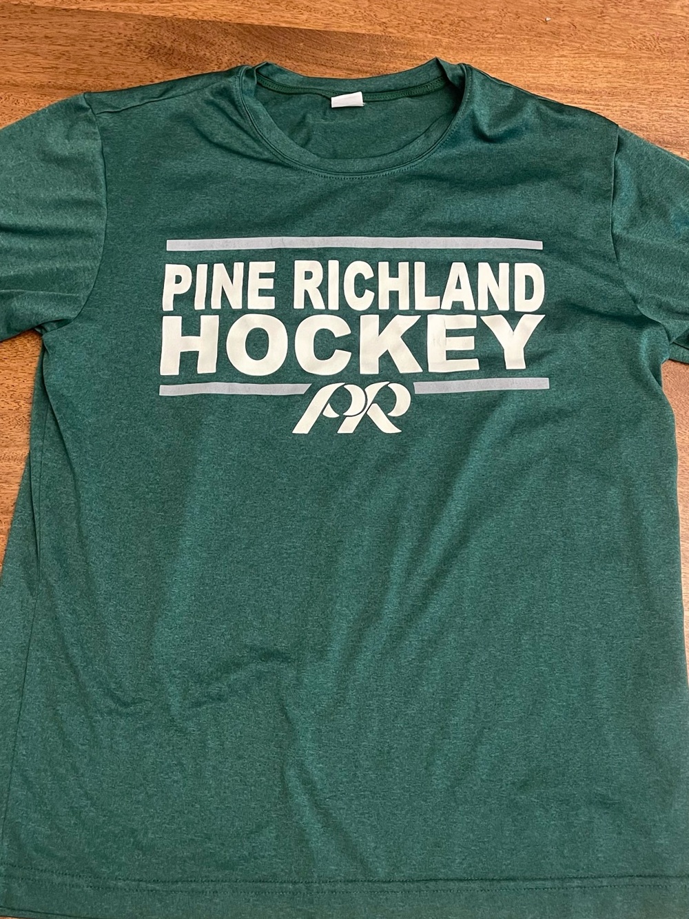 Varsity Pine Richland Hockey Green Graphic Tee